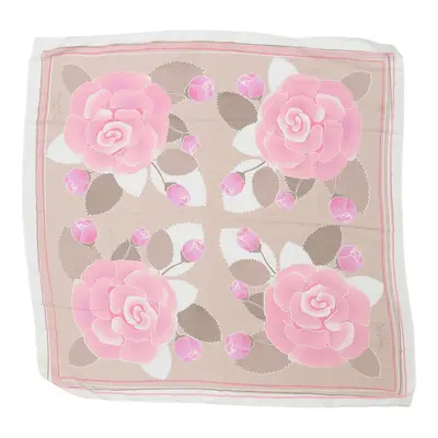 Galimard Floral Scarf - No Size Pink Polyester