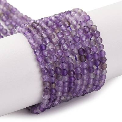 Natural Amethyst Beads Strands