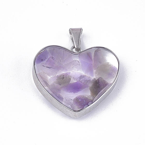Natural Amethyst Pendants
