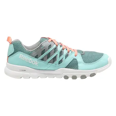 REEBOK Sneaker Trainers Green Synthetic Womens UK 5
