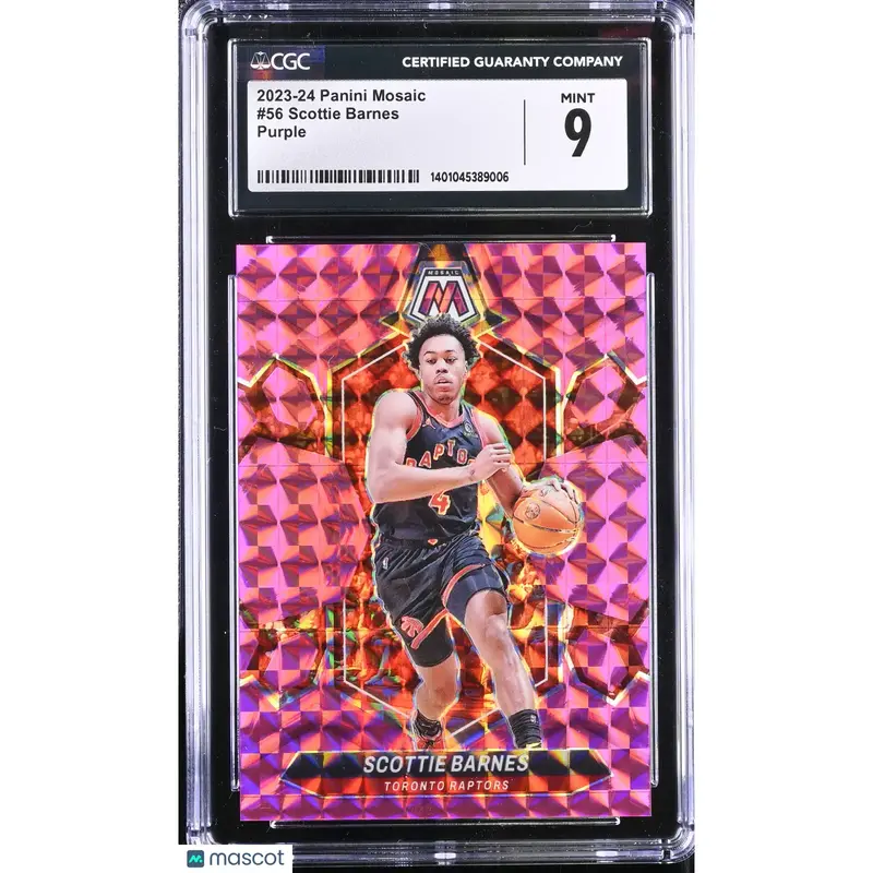 Scottie Barnes CGC 2023 Mosaic #56 Purple 112/149 Basketball 9