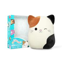Squishmallows Cam the Cat Heating Pad - Microwavable Plush for Cramps, Aches & Self-Care Gifts