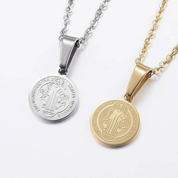 304 Stainless Steel Pendant Necklaces