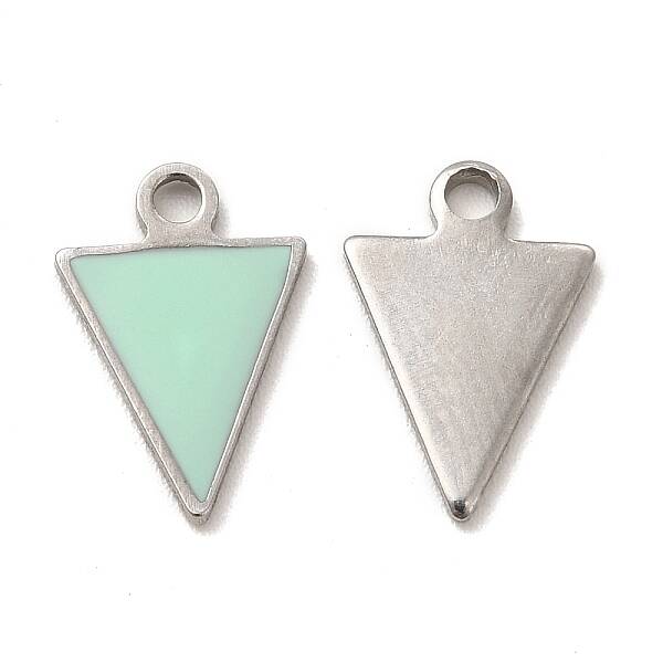 304 Stainless Steel Enamel Pendants