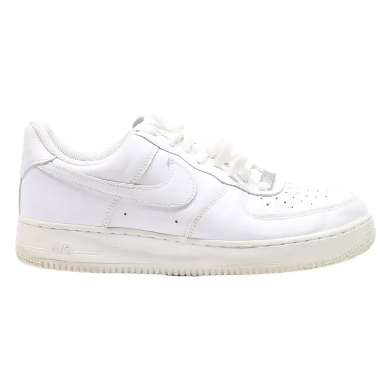 NIKE Sneaker Trainers White Leather Mens UK 7.5