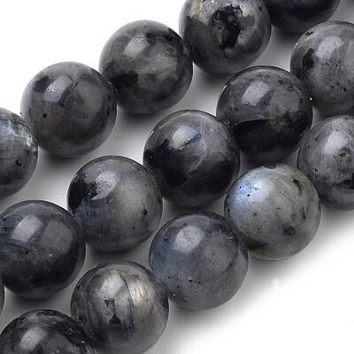 Natural Larvikite Beads Strands