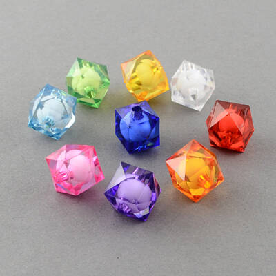 Transparent Acrylic Beads