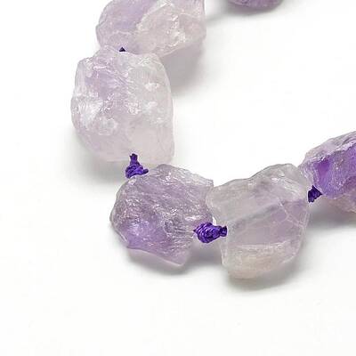 Natural Amethyst Beads Strands