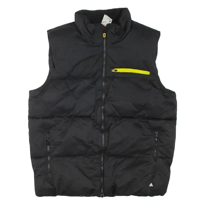 ADIDAS Womens Puffer Gilet Black L