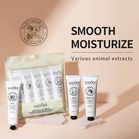 Hand cream suit -30g * 5 pieces, goat milk&snail essence&horse oil&milk, moisturizing, anti drying