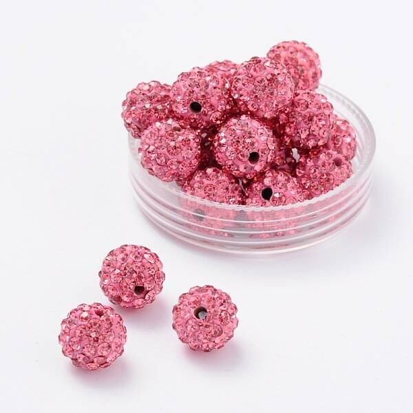 Pave Disco Ball Beads
