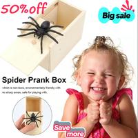 Spider Horror Prank Box -Perfect Halloween,Christmas,Thanksgiving Gift with Unique Prank ldeas