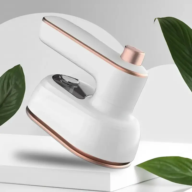 Mini Steam Iron for Clothes, Portable Handheld Steamer, Steam Iron Support Dry & Wet Ironing, 180 Degree Rotating Ironing Mac...