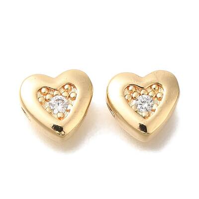 Brass Micro Pave Cubic Zirconia