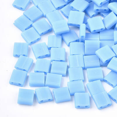 2-Hole Opaque Glass Seed Beads