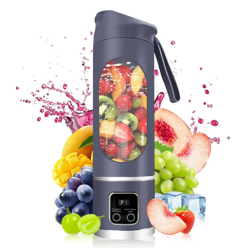 Portable Blender Juicer with 12 Blades & 1500mAh USB-C Charging - Ice Crushing for Smoothies, Protein Shakes | #GymTok #Summe...