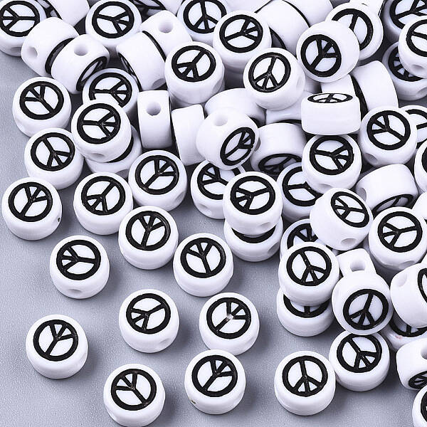 Opaque Acrylic Beads