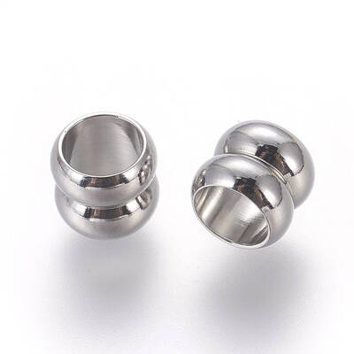 Tarnish Resistant 201 Stainless Steel Beads