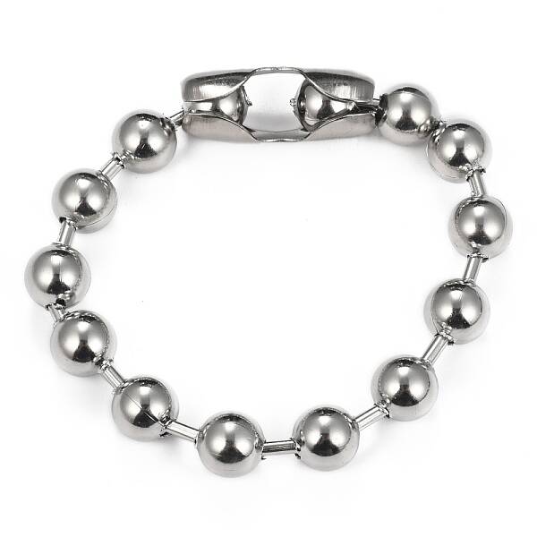 Tarnish Resistant 304 Stainless Steel Ball Chain Bracelets