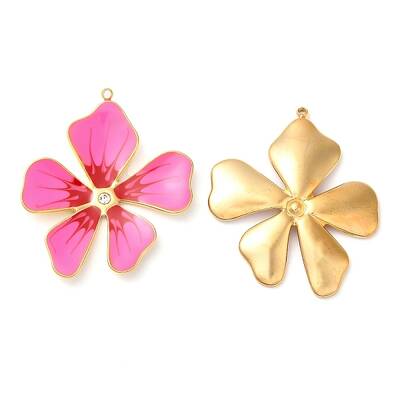 304 Stainless Steel Enamel Pendants