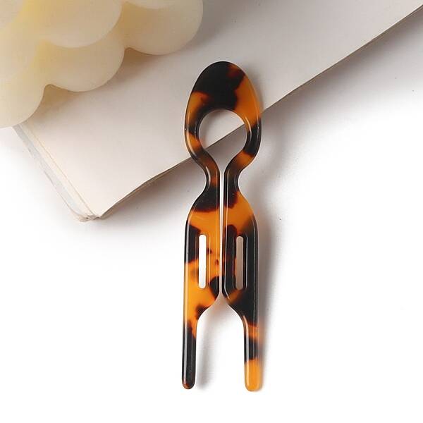 Cellulose Acetate(Resin) Claw Hair Forks