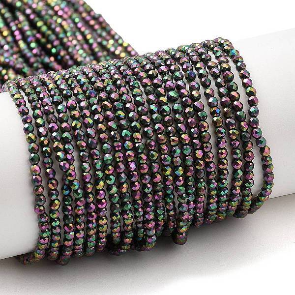 Electroplate Glass Beads Strands