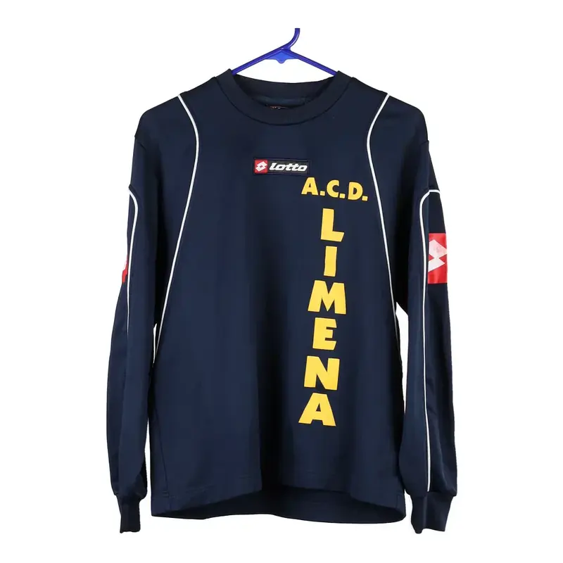 Age 13-15 Lotto Sweatshirt - XL Navy Polyester