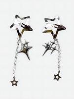 Star Design Hair Clips, Fashionable Hair Accessories for Women & Girls, Cute Lovely Hairwear for Daily Used