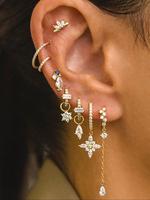 Women's Elegant Rhinestone Decorated Earrings Set, Exquisite Trendy Earrings, Fashionable Jewelry for Women for Daily & Party...