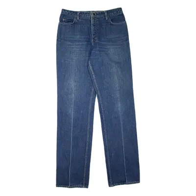 CALVIN KLEIN Womens Jeans Blue Regular Straight W30 L35