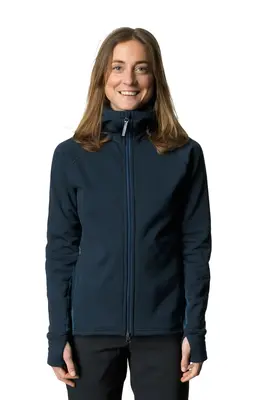 W's Power Houdi | Color: blue illusion/tide | Size: XS