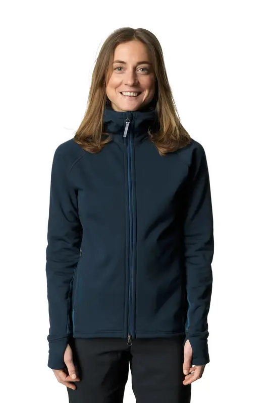 W's Power Houdi | Color: blue illusion/tide | Size: XS