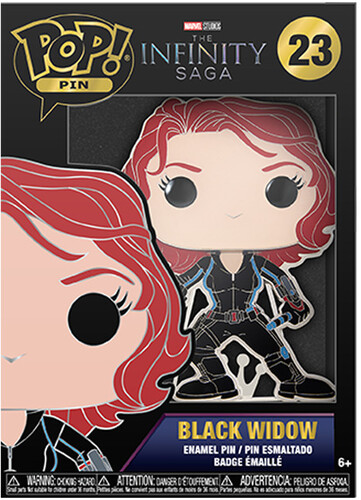 FUNKO POP! PINS MARVEL INFINITY SAGA: BLACK WIDOW