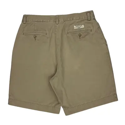 Polo By Ralph Lauren Shorts - 32W 9L Beige Cotton | Size: 32″ waist