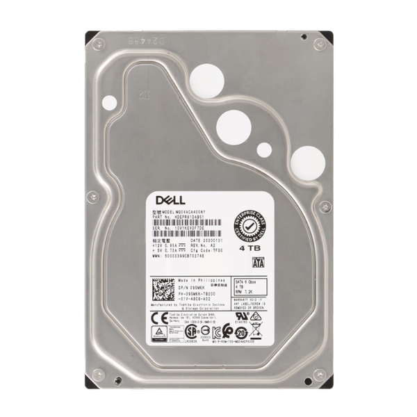 095M6K Dell 4TB 6Gb/s SATA 7200 3.5-Inch Hard Drive