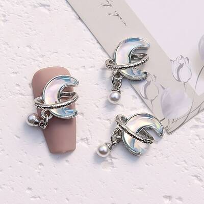 Moon Planet Alloy Cabochons
