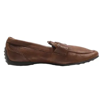 BORN Loafer Shoes Brown Leather Mens UK 8
