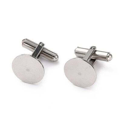 Non-Tarnish 304 Stainless Steel Cuff Buttons