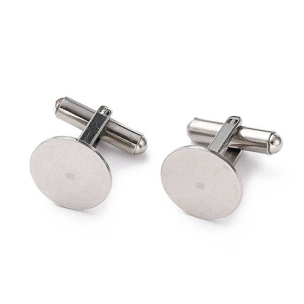 Non-Tarnish 304 Stainless Steel Cuff Buttons