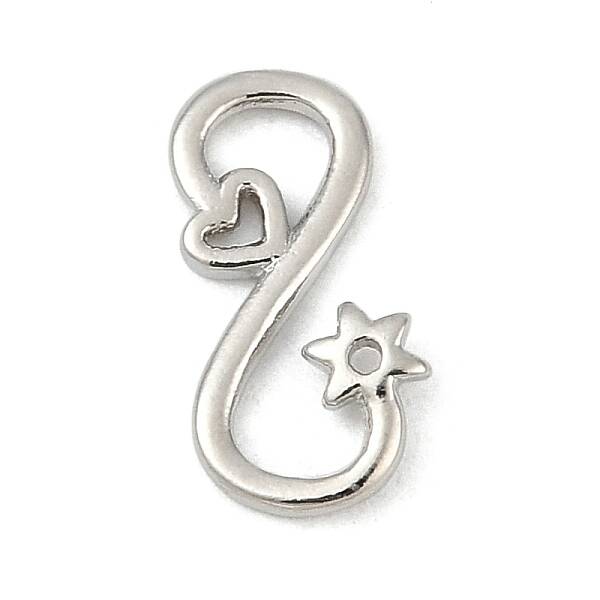 Brass S-Hook Clasps