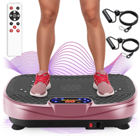 [SAYGOGO] Vibration Plate, 300LBS Fitness Platform Exercise Machine Vibrating Shaking Full Body Shaker Workout Vibrate Stand ...