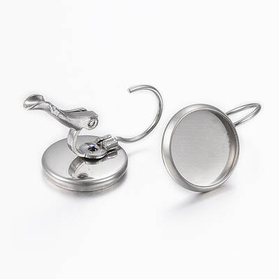 Tarnish Resistant 304 Stainless Steel Leverback Earring Findings