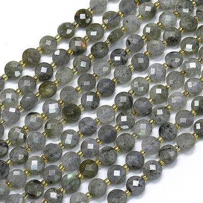 Natural Labradorite Beads Strands