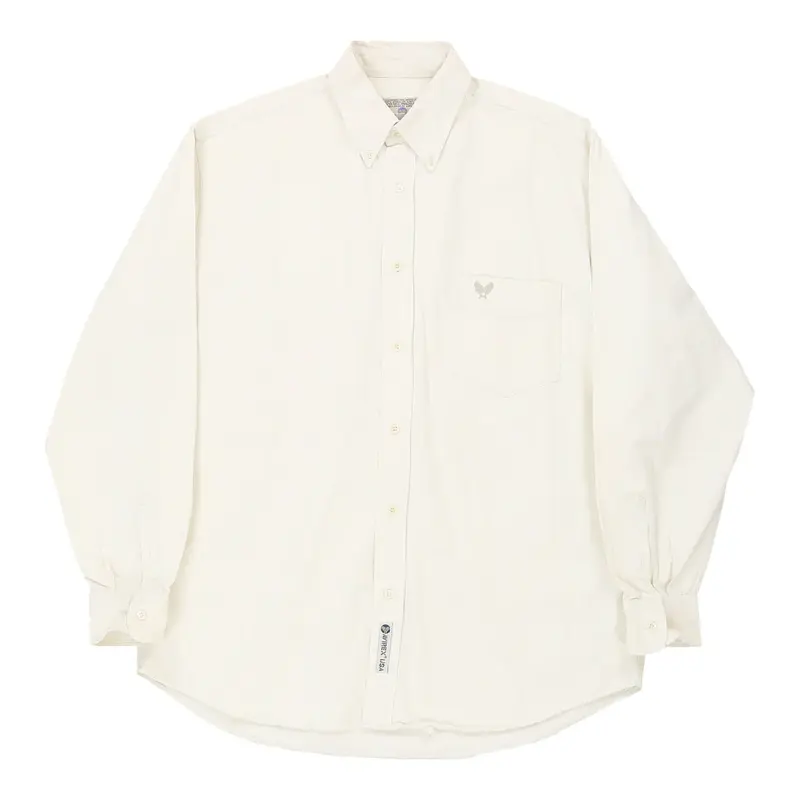 Avirex Shirt - XL White Cotton Blend