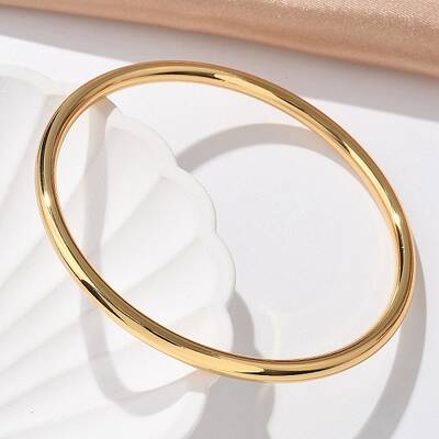 304 Stainless Steel Plain Bangles for Women