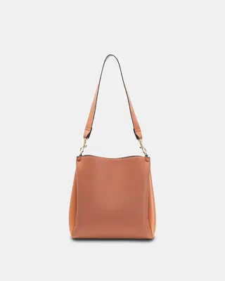 Two-Tone Tote | Color: Black x Oat