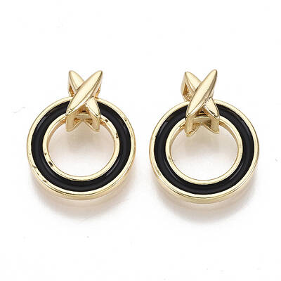 Brass Enamel Charms