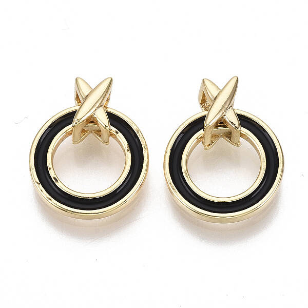 Brass Enamel Charms