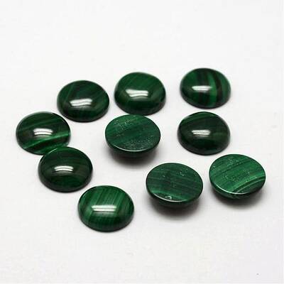 Natural Malachite Cabochons