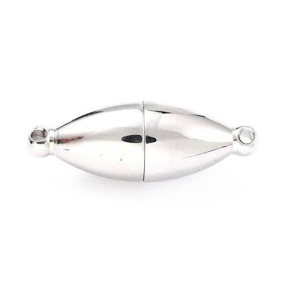 Tarnish Resistant 304 Stainless Steel Magnetic Clasps with Loops